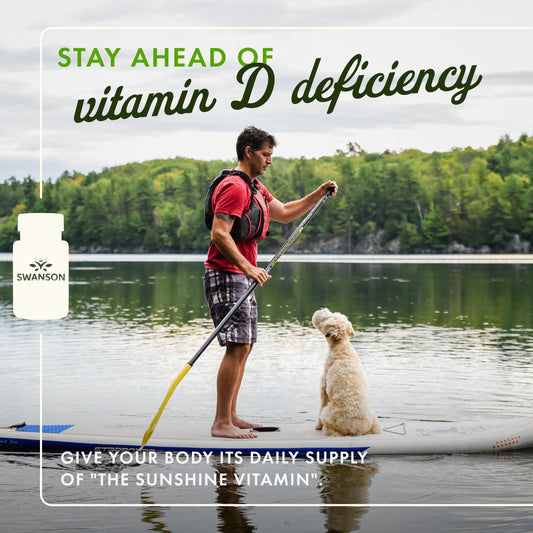 Supplement facts back label of Swanson Vitamin D Complex
