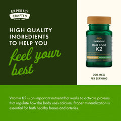 Label showing 200mcg per softgel