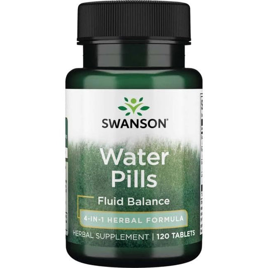 Swanson Water Pills 120 Tabs bottle – Pack of 1