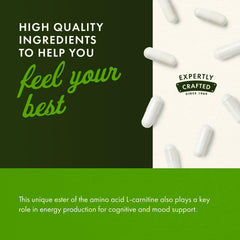Ingredients panel for Swanson Acetyl-L-Carnitine