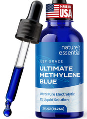Sweat & Soul Methylene Blue 2oz bottle – front view