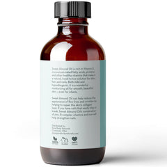 Uses of sweet almond oil for hair, skin, nails and massage