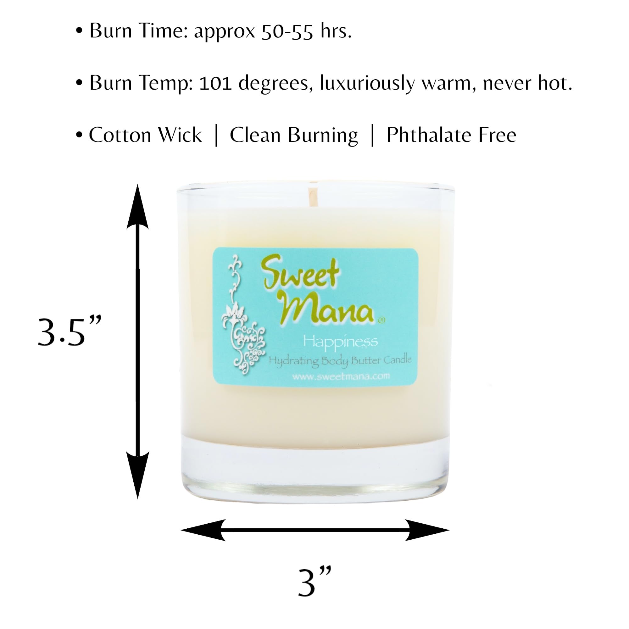 Sweet Mana body butter application nourishes skin after shower.