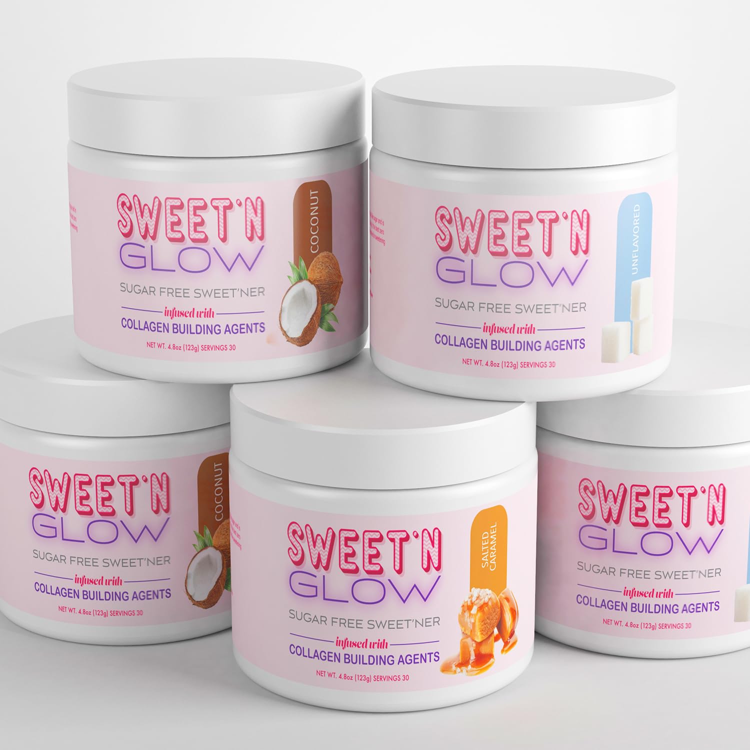 Concept image of beauty benefits for skin, hair, and nails with Sweet N Glow