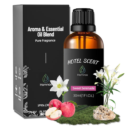Sweet Serenade Essential Oil bottle showing notes of honeydew, pear and apple
