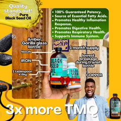 Cold-pressed extraction of black seed oil