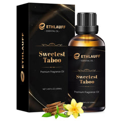 Sweetest Taboo fragrance oil 3.38oz bottle with luxurious label