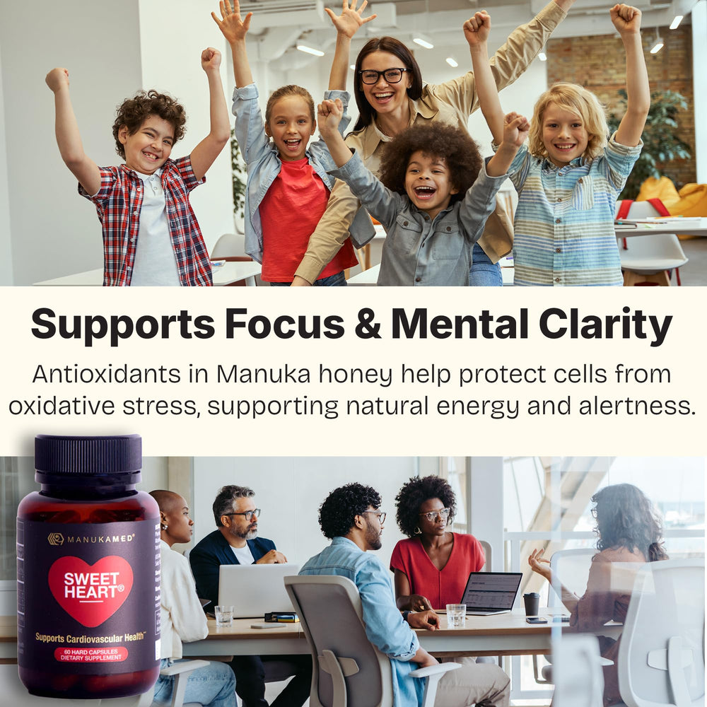 Supplement facts panel for SweetHeart