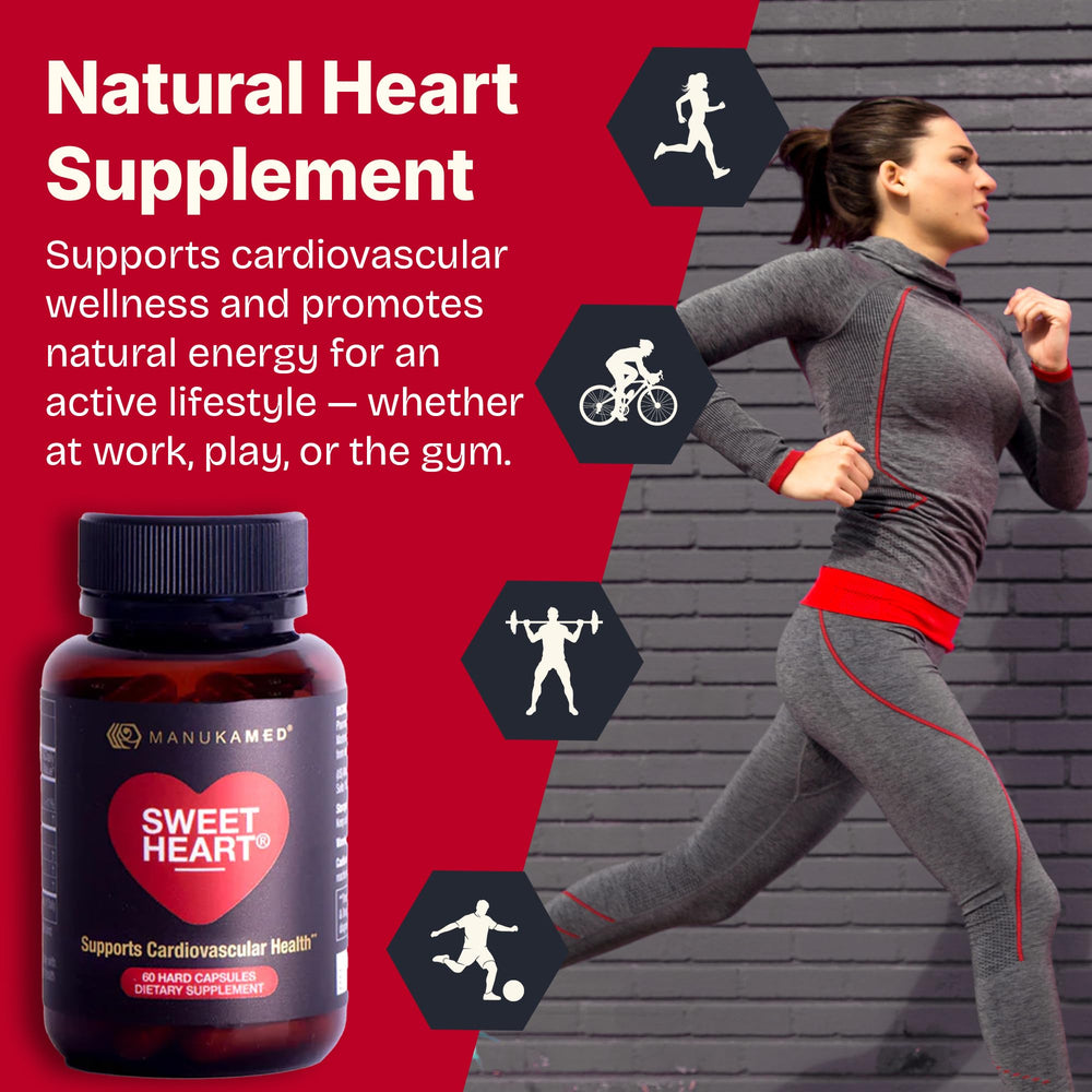New Zealand Manuka honey in SweetHeart formula