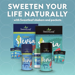 Single-serving stevia packets for on-the-go use