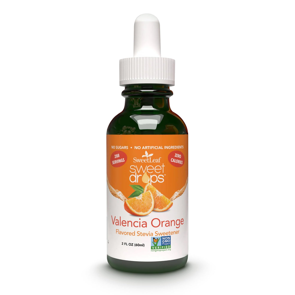 SweetLeaf Valencia Orange Sweet Drops 2oz bottle
