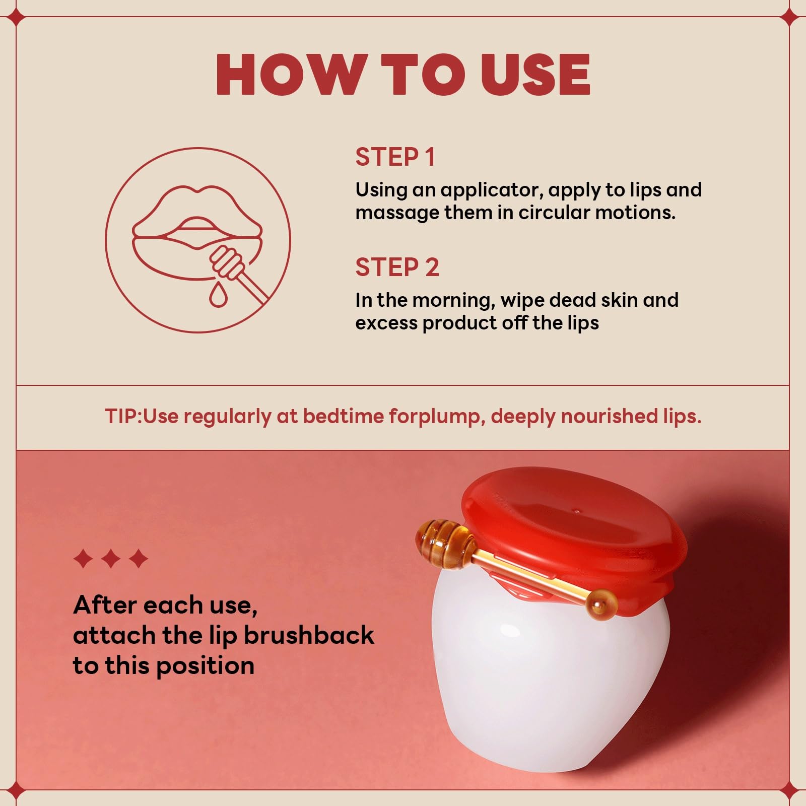 SWETIYOU Exquisite Design Compact Lip Balm is easy to carry.