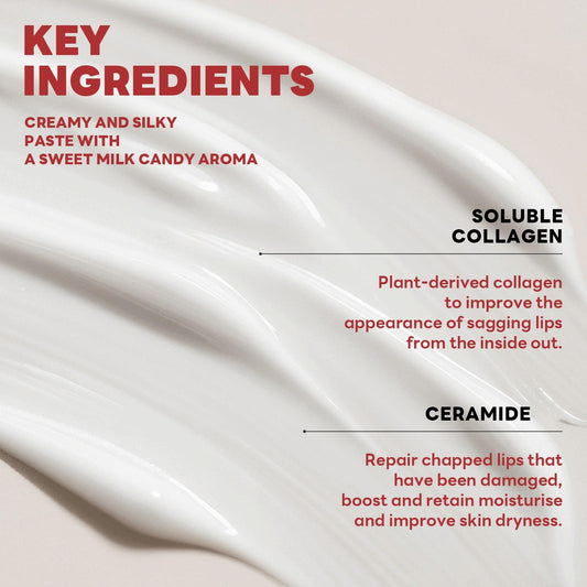SWETIYOU Lip Butter Balm nourishes with ceramide for long-lasting moisture and smoother lip surface.