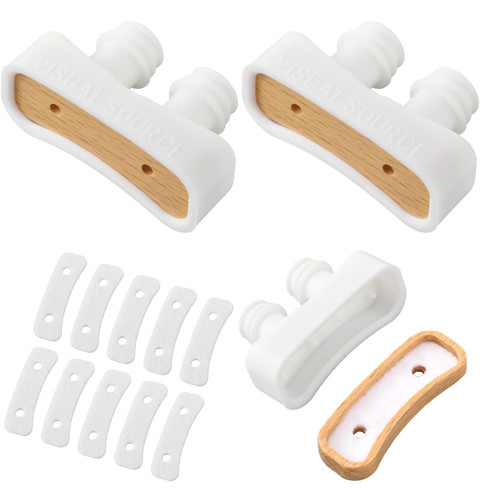Swiffen aromatherapy nasal inhaler tubes shown as a compact two-piece set for discreet scent moments.