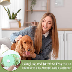 Swiffen vent diffuser yellow box close-up displaying bright color and mood-refreshing fragrance.