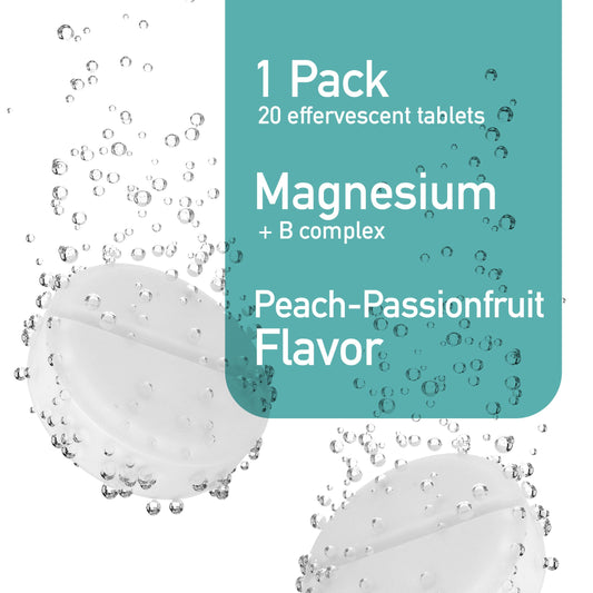 Effervescent tablet dissolving in water