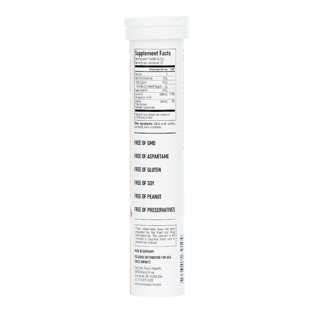 Swiss Imports Vitamin C 1000mg 6-pack packaging