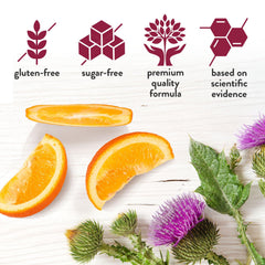Zinc and Iron ingredients illustration