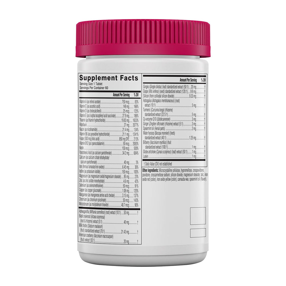 Key ingredients: vitamins, minerals, antioxidants and adaptogens