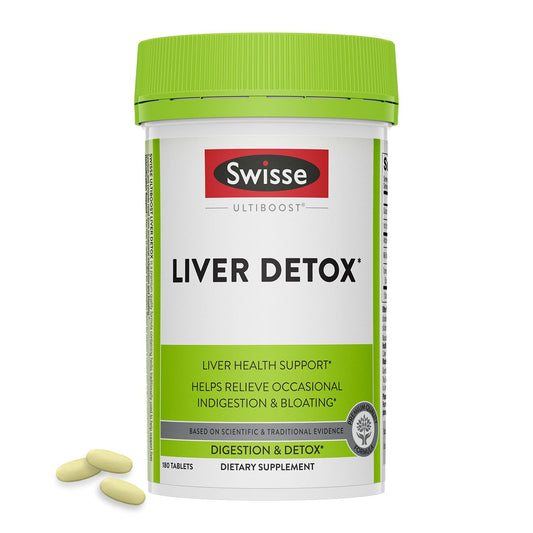 Swisse Milk Thistle Liver Cleanse bottle with capsules