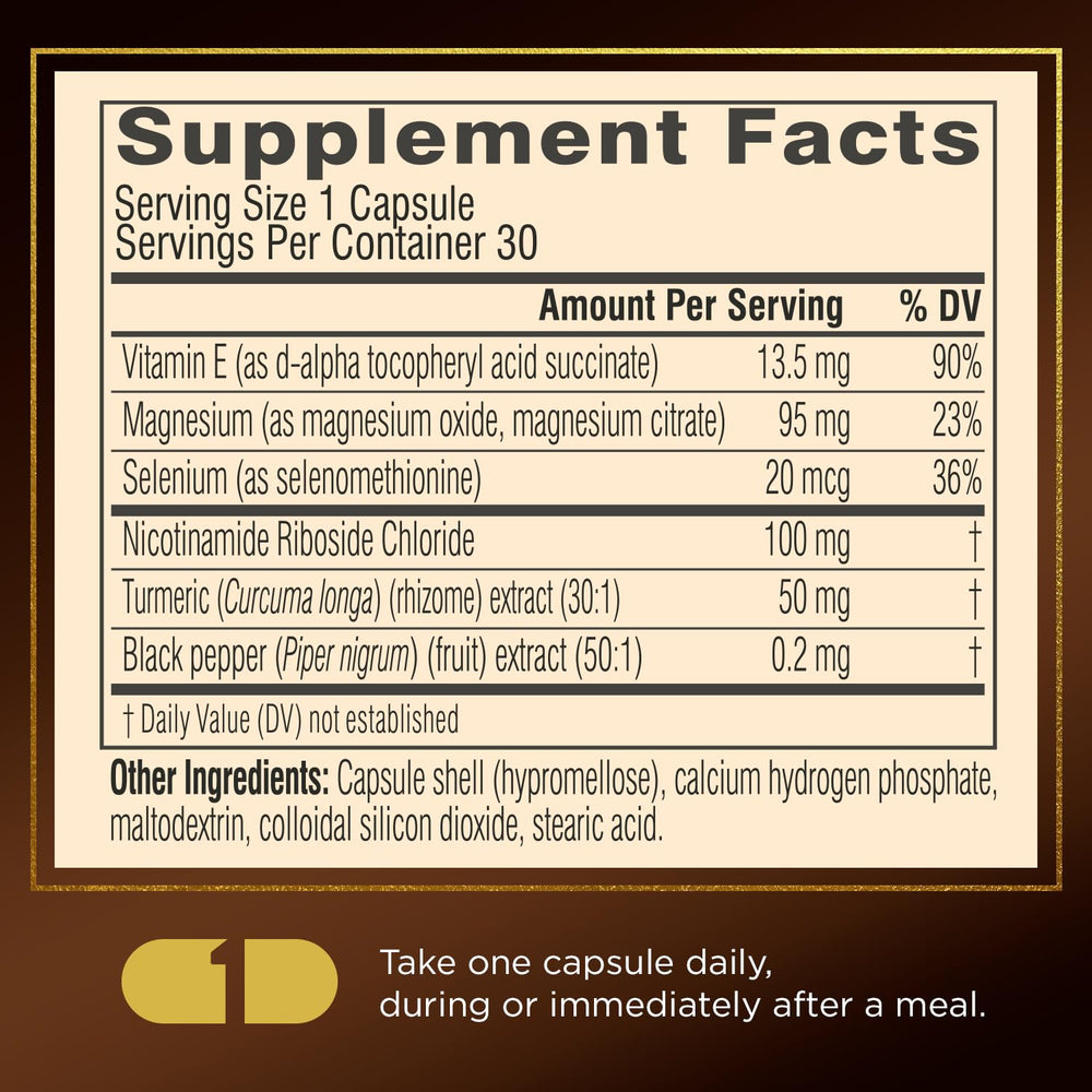 Magnesium tablet representing stress reduction support