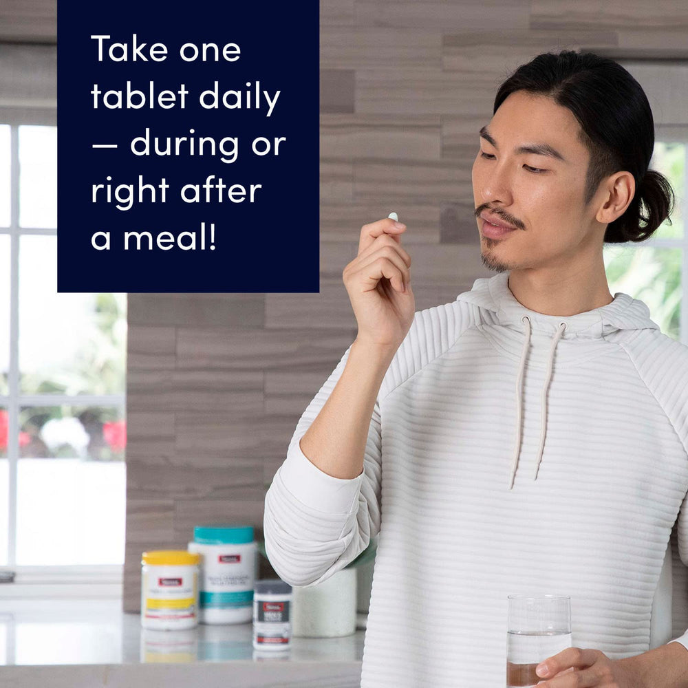 Graphic showing 50 vitamins, minerals, antioxidants and adaptogens