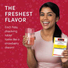 Bottle of Swisse Vitamin C 1000mg with sucralose non-GMO