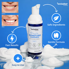 Ingredients highlight for ShineFoam toothpaste foam