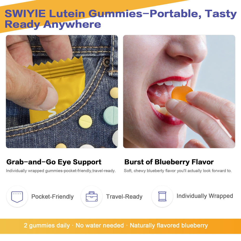 Serving size display showing two gummies