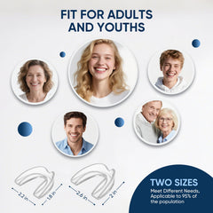 Soak-and-bite customization to fit individual teeth