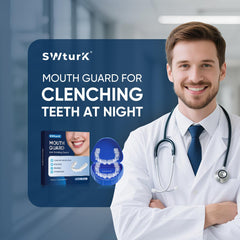 Food-grade EVA material, latex-free SWturK mouth guard