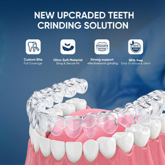 Mouth guard worn during sleep for grinding teeth at night