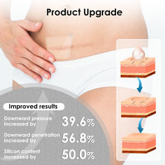 SWturK scar patch 24hr wear on skin demonstrates waterproof performance.