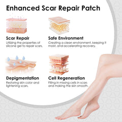 SWturK scar tape skin barrier demonstrates breathable, latex-free design.