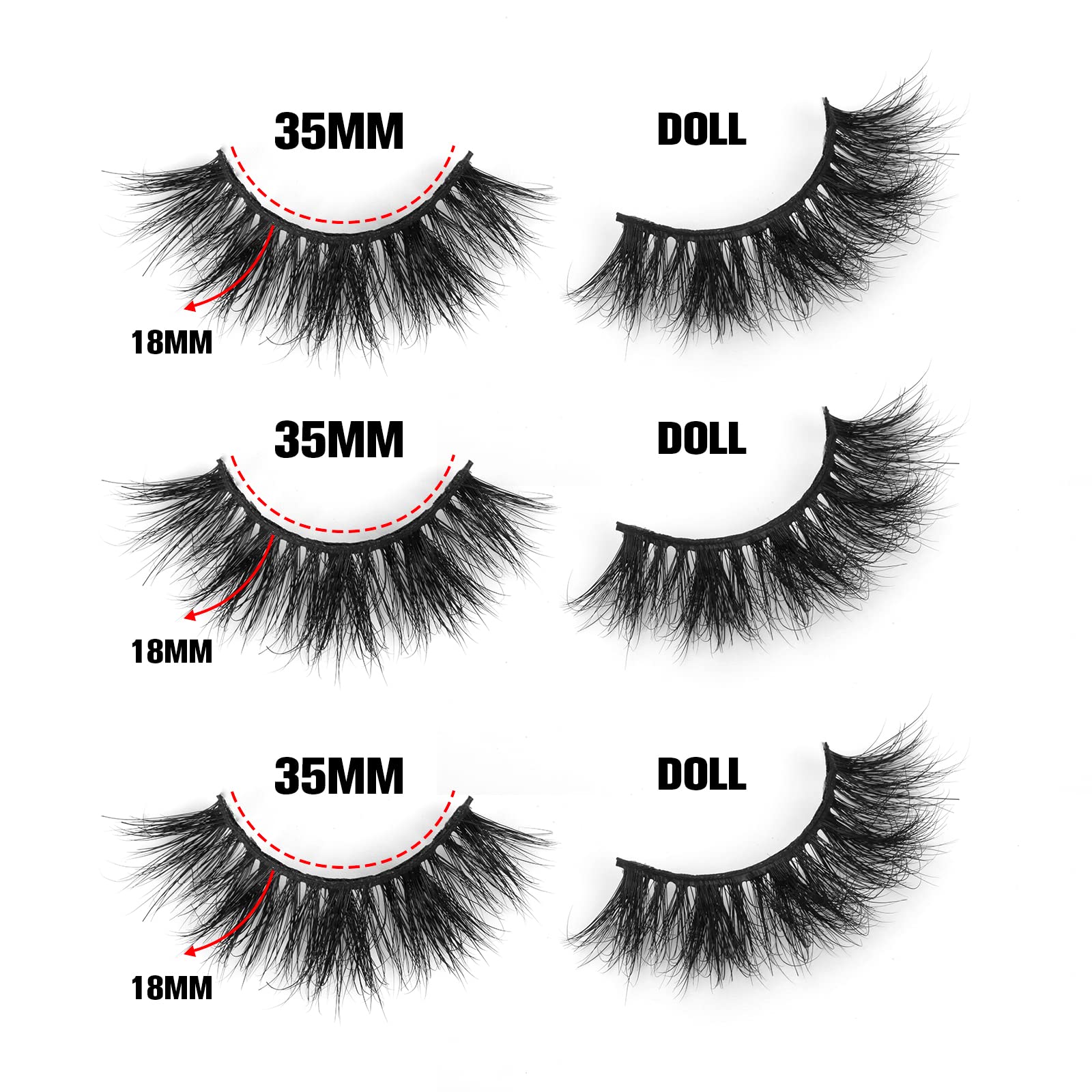SY SHUYING wispy handmade lashes create a soft, feathered finish that blends with natural lashes.