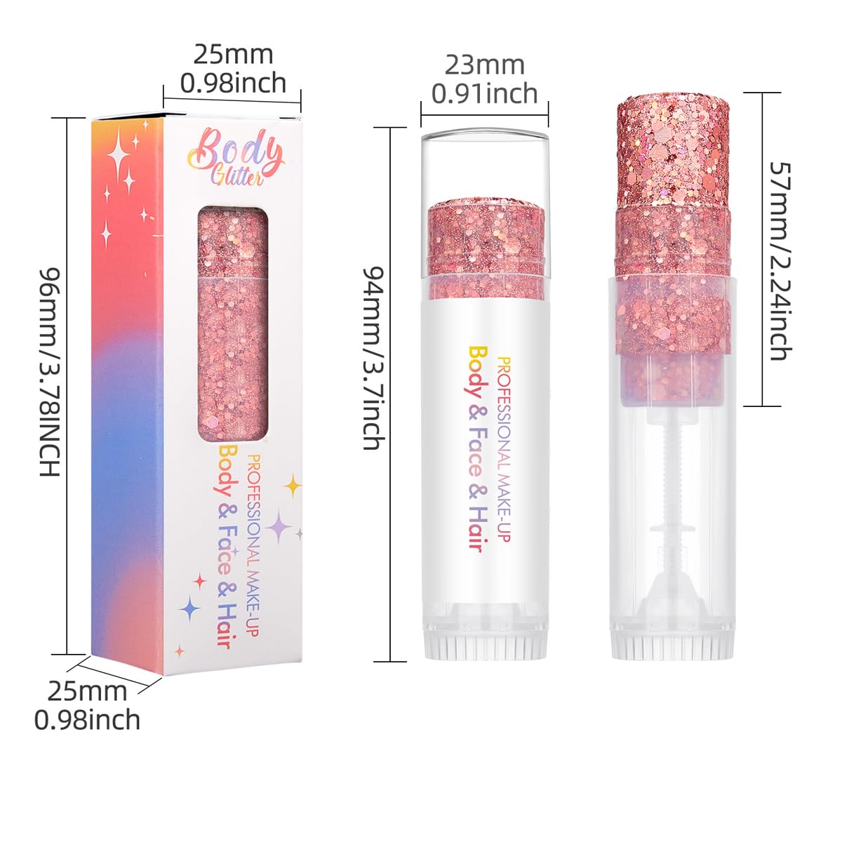 SYPAFG Glitter Stick ideal for concert or cosplay outfits