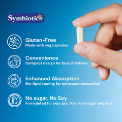 Back label highlighting lactoferrin and immunoglobulins