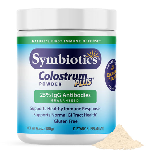 Symbiotics Colostrum Plus Powder – immunity support, 6.3 oz / 180 g