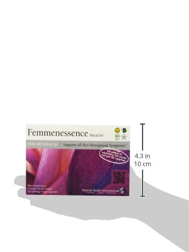 Quality verification badge signals GMP HACCP testing for Femmenessence MacaLife