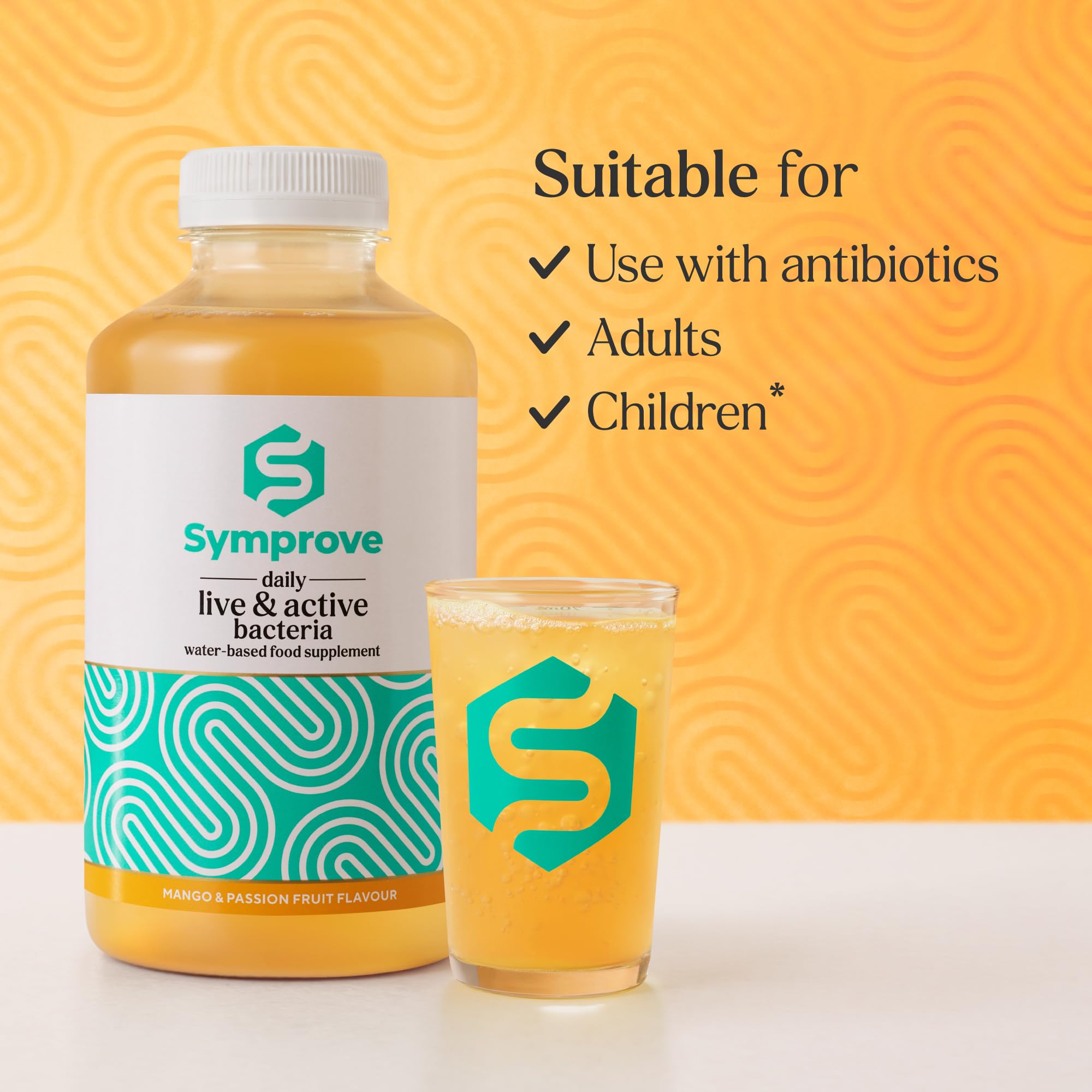 Graphic showing Unique Delivery System (UDS) for Symprove