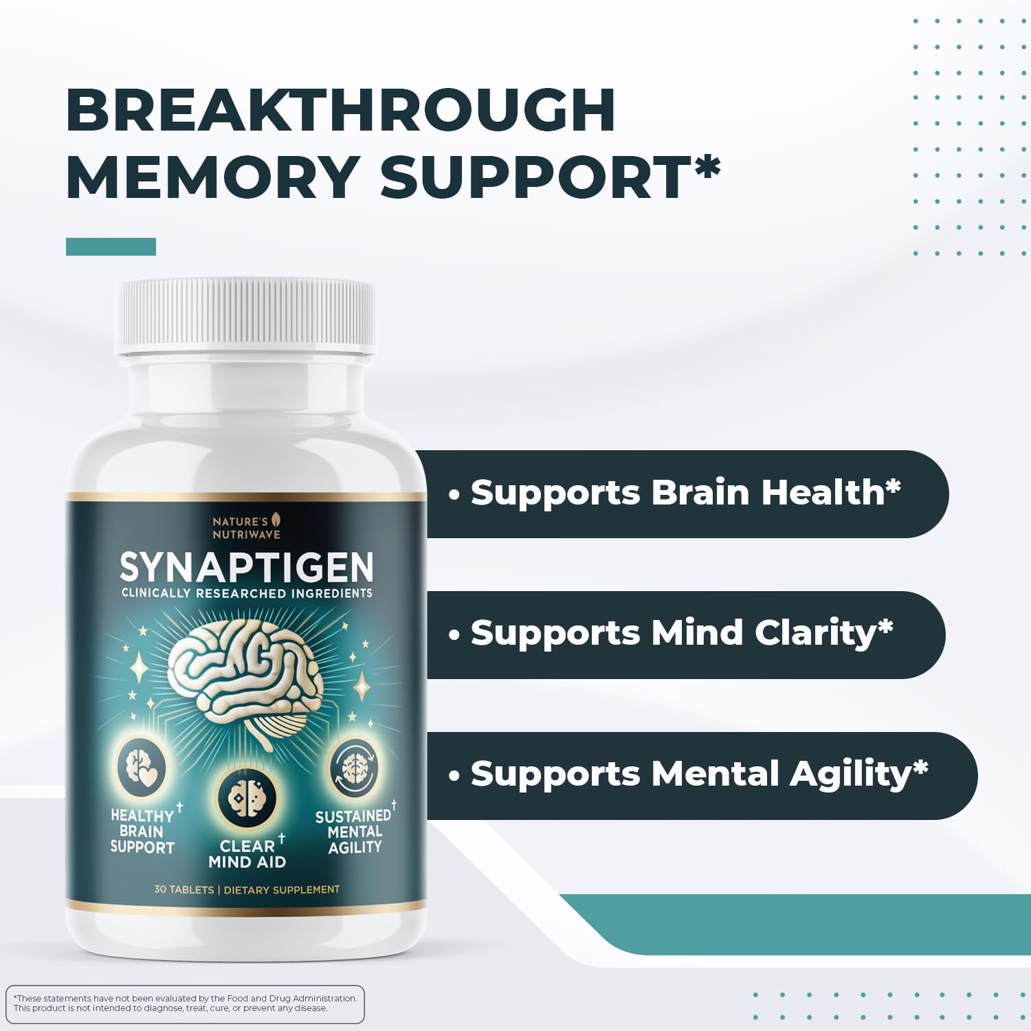 Synaptigen tablets for daily wellness