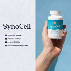 Close-up of Boswellia, Quercetin and MSM ingredients in SynoCell
