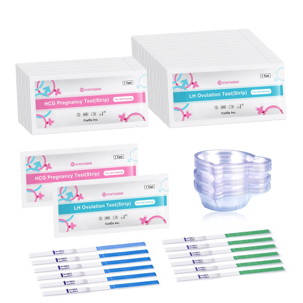 SYNTHGENE Ovulation Test Strips packaging