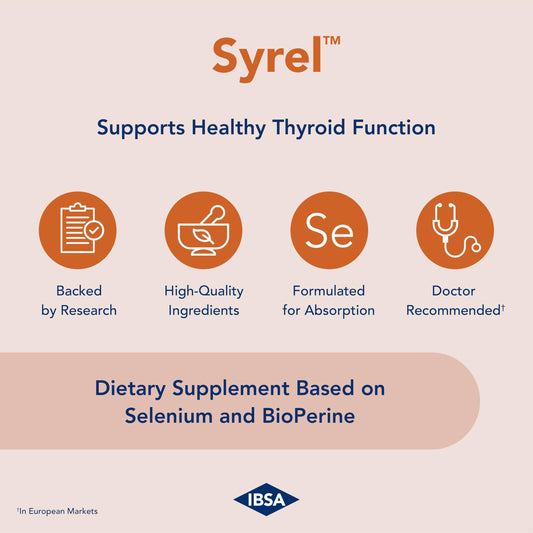 Close-up of Syrel soft gel capsules