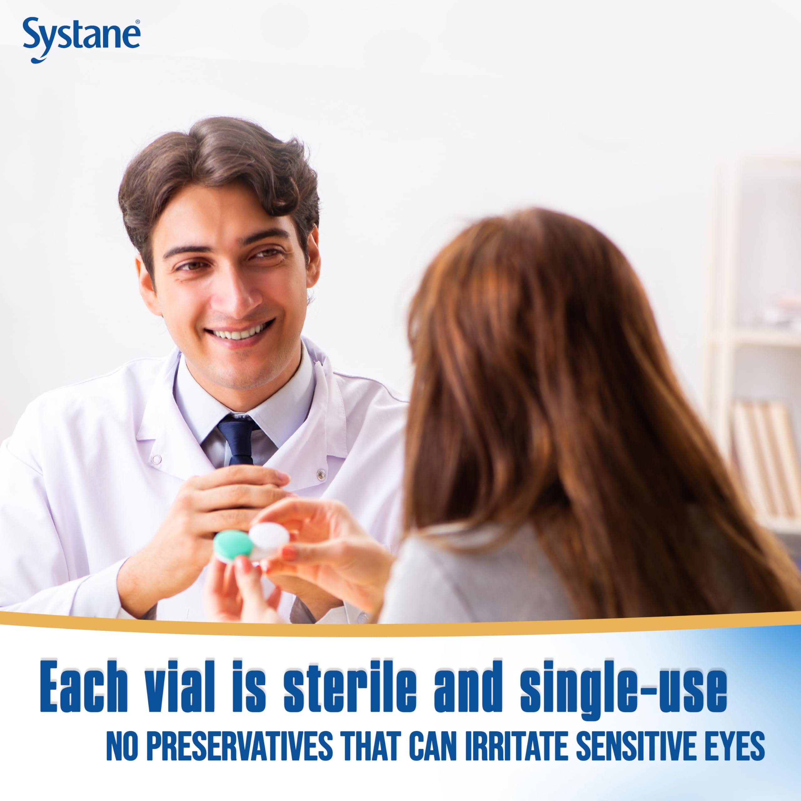 Systane Complete on-the-go use supports daily eye comfort.