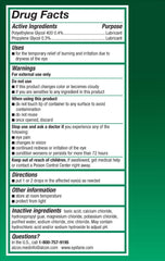 Systane eye drops vial application on hand demonstrates easy, mess-free use
