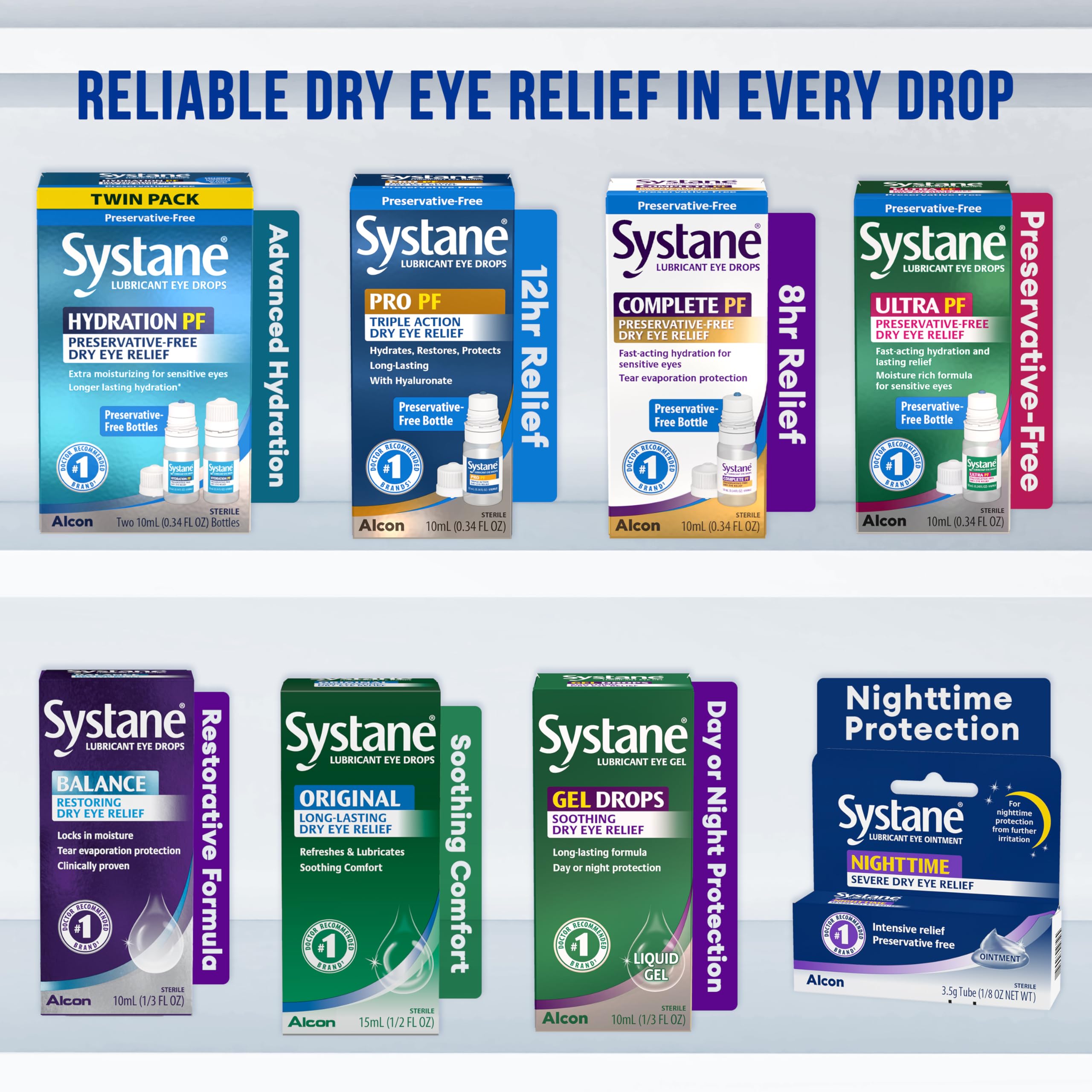 Systane Hydration contact-lens safe icon signaling compatibility with contacts.