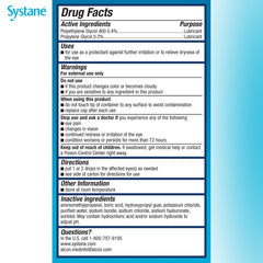 Systane Hydration daily-use setup showing simple routine for dry eye relief.