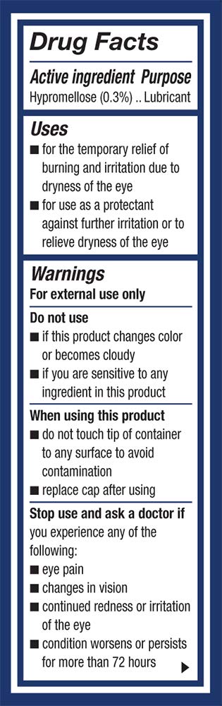 Systane Lubricant Eye Gel nighttime on-eye application coats the eye with a soft protective layer