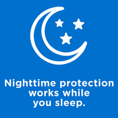 Systane Nighttime Ointment bedside setup suggests simple bedtime routine.